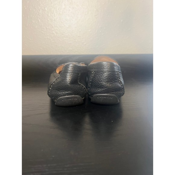 Coach McKenna Driver Leather Loafer Shoes Black Size 8.5 - Picture 6 of 12